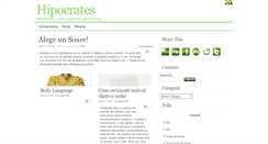 Desktop Screenshot of hipocrates.ro