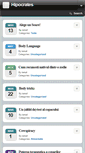 Mobile Screenshot of hipocrates.ro
